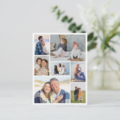 独自の7つのフォトコラージュを作成 ポストカード (スタンド正面)