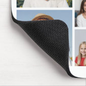 独自の7つのフォトコラージュを作成 マウスパッド (コーナー)