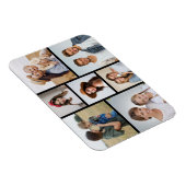 独自の7つのフォトコラージュを作成 マグネット (右側)