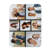 独自の7つのフォトコラージュを作成 マグネット (縦)