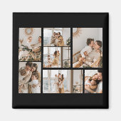 独自の7つのフォトコラージュを作成 マグネット (正面)