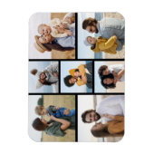 独自の7つのフォトコラージュを作成 マグネット (縦)