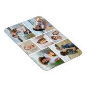 独自の7つのフォトコラージュを作成 マグネット (右側)