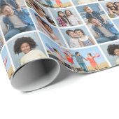 独自の7つのフォトコラージュを作成 ラッピングペーパー (ロールコーナー)