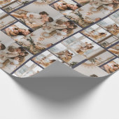独自の7つのフォトコラージュを作成 ラッピングペーパー (角)