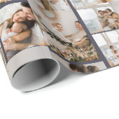 独自の7つのフォトコラージュを作成 ラッピングペーパー (ロールコーナー)