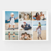 独自の7つのフォトコラージュを作成 横断幕 (横)