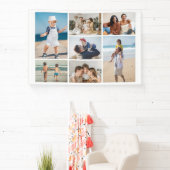 独自の7つのフォトコラージュを作成 横断幕 (インサイチュ)