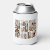 独自の7つのフォトコラージュを作成 缶クーラー (缶裏面)