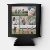 独自の7つのフォトコラージュを作成 缶クーラー (正面)