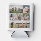 独自の7つのフォトコラージュを作成 缶クーラー (正面)