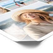 独自の7つのフォトコラージュ写真の拡大を作成 フォトプリント (角)