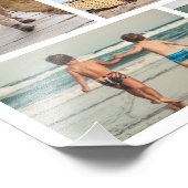 独自の7つのフォトコラージュ写真の拡大を作成 フォトプリント (角)