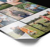 独自の7つのフォトコラージュ写真の拡大を作成 フォトプリント (角)