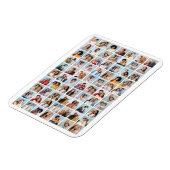 独自の70フォトコラージュの編集可能な色を作成 マグネット (左側)