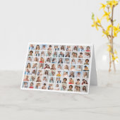 独自の70フォトコラージュを作成 カード (黄色い花)