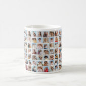 独自の70フォトコラージュを作成 コーヒーマグカップ (中央)