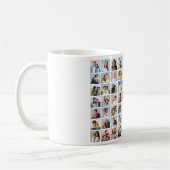 独自の70フォトコラージュを作成 コーヒーマグカップ (左)