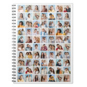 独自の70フォトコラージュを作成 ノートブック (正面)