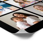 独自の70フォトコラージュを作成 ポスター (角)