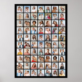 独自の70フォトコラージュを作成 ポスター