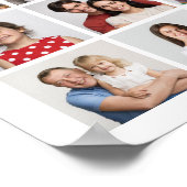 独自の70フォトコラージュを作成 ポスター (角)