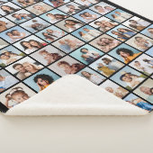 独自の70フォトコラージュフリースブランケットの作成 シェルパブランケット (3/4)