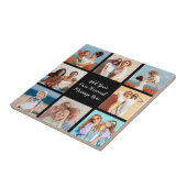 独自の8つのフォトコラージュを作成するあいさつ文を追加 タイル (側面)