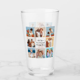 独自の8つのフォトコラージュを作成するあいさつ文を追加 タンブラーグラス