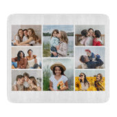 独自の8つのフォトコラージュを作成する カッティングボード (正面)