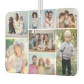 独自の8つのフォトコラージュを作成する カーエアーフレッシュナー (左)