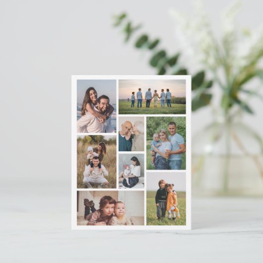 独自の8つのフォトコラージュを作成する カード (スタンド正面)