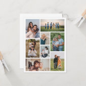 独自の8つのフォトコラージュを作成する カード (正面/裏面インサイチュ)