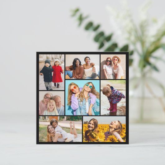 独自の8つのフォトコラージュを作成する カード (スタンド正面)