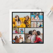 独自の8つのフォトコラージュを作成する カード (正面/裏面インサイチュ)