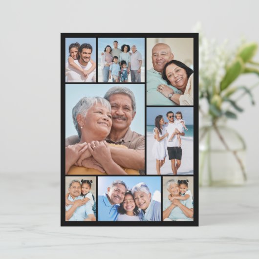 独自の8つのフォトコラージュを作成する カード (スタンド正面)