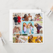 独自の8つのフォトコラージュを作成する カード (正面/裏面インサイチュ)