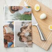独自の8つのフォトコラージュを作成する キッチンタオル (四つ折り)