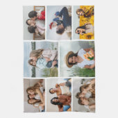 独自の8つのフォトコラージュを作成する キッチンタオル (縦)