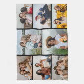 独自の8つのフォトコラージュを作成する キッチンタオル (縦)