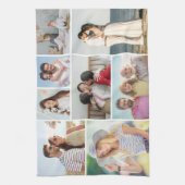 独自の8つのフォトコラージュを作成する キッチンタオル (縦)