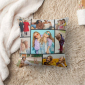 独自の8つのフォトコラージュを作成する クッション (ブランケット)