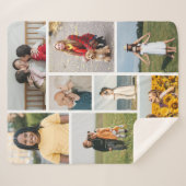 独自の8つのフォトコラージュを作成する シェルパブランケット (正面(横))