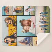 独自の8つのフォトコラージュを作成する シェルパブランケット (正面(横))