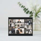 独自の8つのフォトコラージュを作成する シーズンポストカード (スタンド正面)