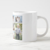 独自の8つのフォトコラージュを作成する ジャンボコーヒーマグカップ (右)