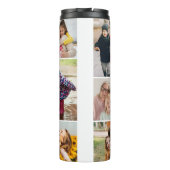 独自の8つのフォトコラージュを作成する タンブラー (裏面)