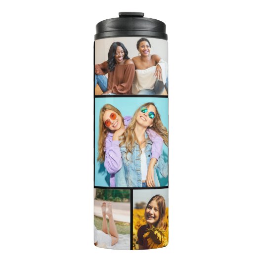 独自の8つのフォトコラージュを作成する タンブラー (正面)