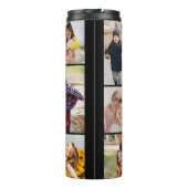 独自の8つのフォトコラージュを作成する タンブラー (裏面)