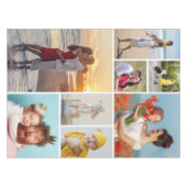 独自の8つのフォトコラージュを作成する テーブルクロス (正面(横))